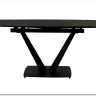 Стол ALATRI 120 MATT GOLDEN BLACK SINTERED STONE / BLACK заказать по цене 0 руб. в Омске