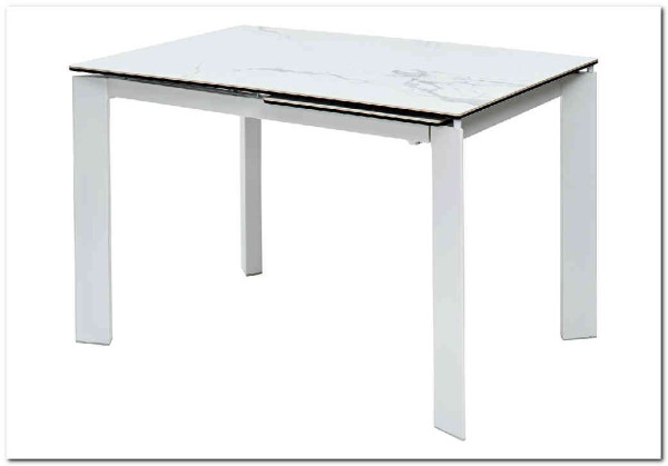 Стол CORNER 120 GLOSS GOLDEN JADE SOLID CERAMIC / WHITE, DISAUR заказать по цене 57 950 руб. в Омске