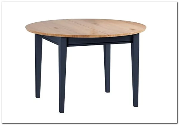 Стол обеденный раскладной Форест Графит D90/125 (массив) заказать по цене 30 654 руб. в Омске