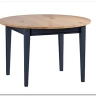 Стол обеденный раскладной Форест Графит D90/125 (массив) заказать по цене 30 654 руб. в Омске