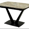 Стол ALATRI 120 GLOSS ATHENS BROWN SINTERED STONE / BLACK заказать по цене 0 руб. в Омске