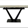 Стол ALATRI 120 GLOSS ATHENS BROWN SINTERED STONE / BLACK заказать по цене 0 руб. в Омске