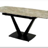 Стол ALATRI 120 GLOSS ATHENS BROWN SINTERED STONE / BLACK заказать по цене 0 руб. в Омске