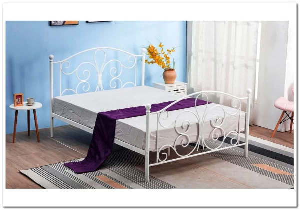 Кровать Halmar PANAMA 120 (белый) заказать по цене 26 448 руб. в Омске