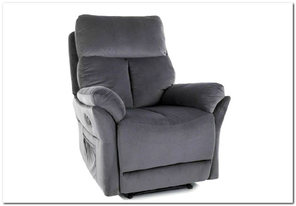 Кресло SIGNAL HADES Velvet Bluvel 14 раскладное, серый заказать по цене 45 157 руб. в Омске