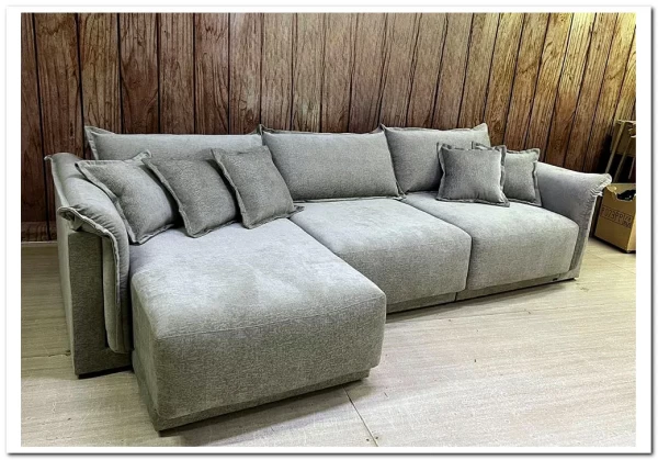 Диван Борнео с оттоманкой заказать по цене 123 000 руб. в Омске