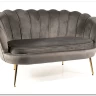 Кресло SIGNAL CAMELLIA Velvet Bluvel 14 (серый/золотой) заказать по цене 27 417 руб. в Омске