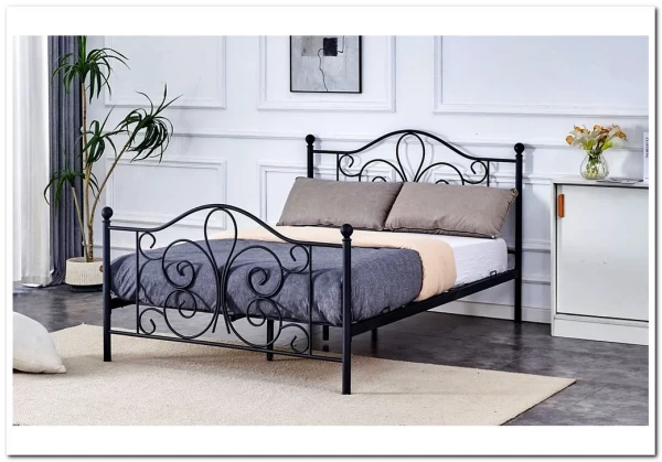 Кровать Halmar PANAMA (черный) 140/200 заказать по цене 28 094 руб. в Омске