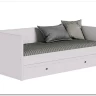 Кровать Ева LOZ/90 белый BRW заказать по цене 25 270 руб. в Омске