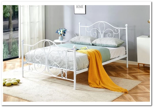 Кровать Halmar PANAMA (белый) 140/200 заказать по цене 28 094 руб. в Омске