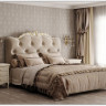 Купить Кровать с мягким изголовьем 180*200 Romantic R718D-K02-AG-B01 с доставкой по России по цене производителя можно в магазине Другая Мебель в Омске