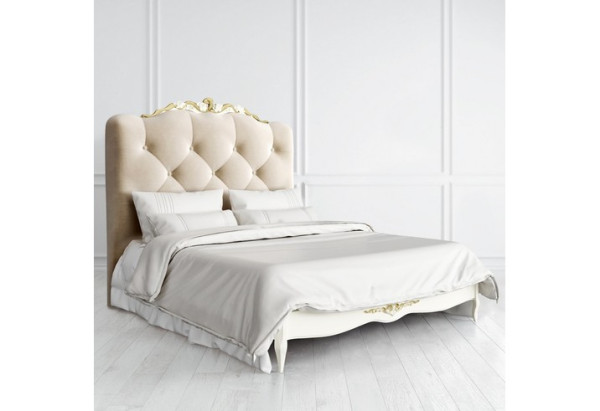 Купить Кровать с мягким изголовьем 180*200 Romantic R718D-K02-AG-B01 с доставкой по России по цене производителя можно в магазине Другая Мебель в Омске
