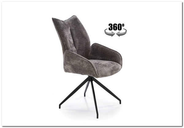 Стул кухонный Halmar K553 (серый/черный) заказать по цене 15 894 руб. в Омске