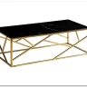 Стол журнальный Signal ESCADA A II (эффект черного мрамора/золотой) заказать по цене 41 751 руб. в Омске