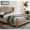 Кровать Signal ASPEN VELVET BLUVEL 28 (бежевый/дуб) 160/200 заказать по цене 62 781 руб. в Омске