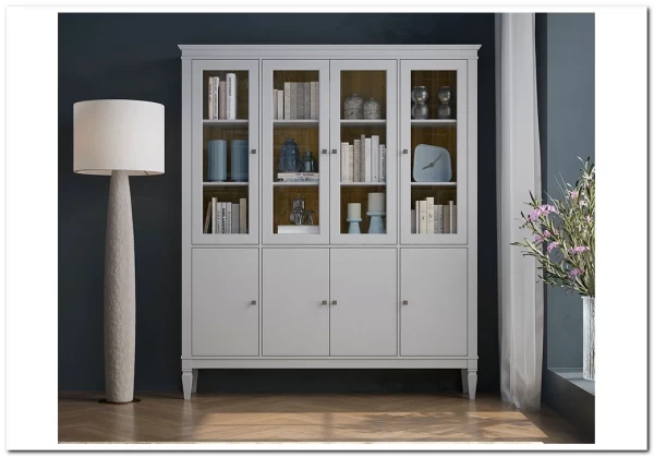 Шкаф для посуды Ольса-С 440 из массива сосны заказать по цене 88 193 руб. в Омске