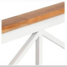 Купить Кровать Iris (mod.9311) дерево гевея/металл, 160*200 см (Queen bed), Белый (White) с доставкой по России по цене производителя можно в магазине Другая Мебель в Омске