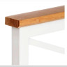 Купить Кровать Iris (mod.9311) дерево гевея/металл, 160*200 см (Queen bed), Белый (White) с доставкой по России по цене производителя можно в магазине Другая Мебель в Омске