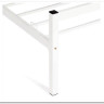Купить Кровать Iris (mod.9311) дерево гевея/металл, 160*200 см (Queen bed), Белый (White) с доставкой по России по цене производителя можно в магазине Другая Мебель в Омске