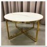 Стол журнальный Signal SALMA эффект белого мрамора/золотой заказать по цене 29 559 руб. в Омске