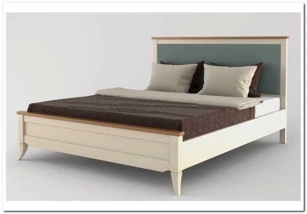 Кровать двуспальная Римини с мягким изголовьем заказать по цене 60 264 руб. в Омске