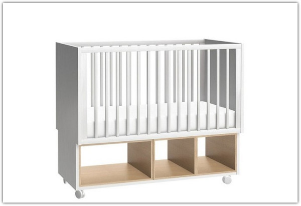 Купить Детская кроватка 60X120 4You by VOX BV белый/дуб с доставкой по России по цене производителя можно в магазине Другая Мебель в Омске