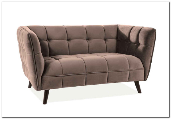 Диван Signal CASTELLO 2 Velvet Bluvel 28 (бежевый) заказать по цене 90 051 руб. в Омске