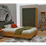 Кровать Грейс LOZ120х200 BRW по цене 28 200 руб. в магазине Другая Мебель в Омске