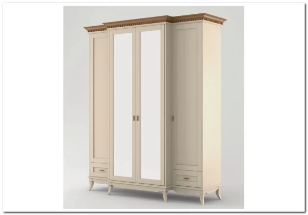 Шкаф четырехдверный Римини заказать по цене 193 167 руб. в Омске