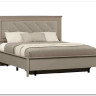 Кровать с мягким элементом Classic LOZ160x200 глиняный серый BRW заказать по цене 43 300 руб. в Омске