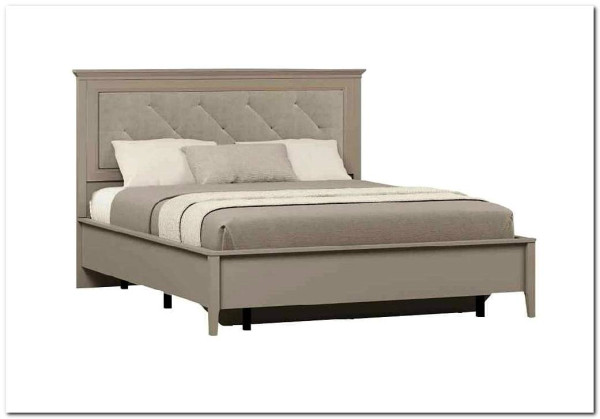 Кровать с мягким элементом Classic LOZ180x200 глиняный серый BRW заказать по цене 46 290 руб. в Омске