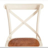 Стул CROSS (mod.CB2001) Белый (butter white) заказать по цене 12 500 руб. в Омске