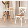 Стул CROSS (mod.CB2001) Белый (butter white) заказать по цене 12 500 руб. в Омске