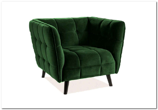 Кресло CASTELLO 1 Velvet Bluvel 78  Signal (зеленый) заказать по цене 64 889 руб. в Омске Кресло CASTELLO 1 Velvet Bluvel 78  Signal (зеленый) заказать по цене 64 889 руб. в Омске