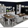 Стеллаж Marselle REG1DP BRW для гостиной по цене 21 470 руб.