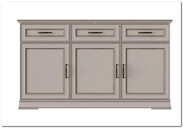 Тумба-комод Флоренция KOM3D3S персидский жемчуг БРВ заказать по цене 46 300 руб. в Омске