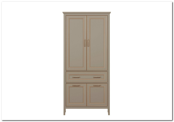 Шкаф Classic REG4D1S глиняный серый BRW заказать по цене 39 820 руб. в Омске