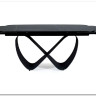 Стол обеденный Signal INFINITY Ceramic 160 раскладной (черный Azario black/черный мат) заказать по цене 223 089 руб. в Омске