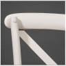 Стул с подлокотниками CROSS (mod.CB2008) Белый (butter white) заказать по цене 15 300 руб. в Омске