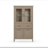 Шкаф-витрина Classic глиняный серый REG2W2D1S/170 BRW заказать по цене 38 730 руб. в Омске
