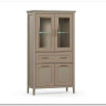 Шкаф-витрина Classic глиняный серый REG2W2D1S/170 BRW заказать по цене 38 730 руб. в Омске