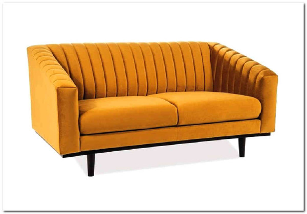 Диван ASPREY 2 Velvet Bluvel 68  Signal (карри) заказать по цене 82 841 руб. в Омске