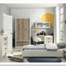 Витрина Koen REG1W2S ясень снежный BRW заказать по цене 15 930 руб. в Омске