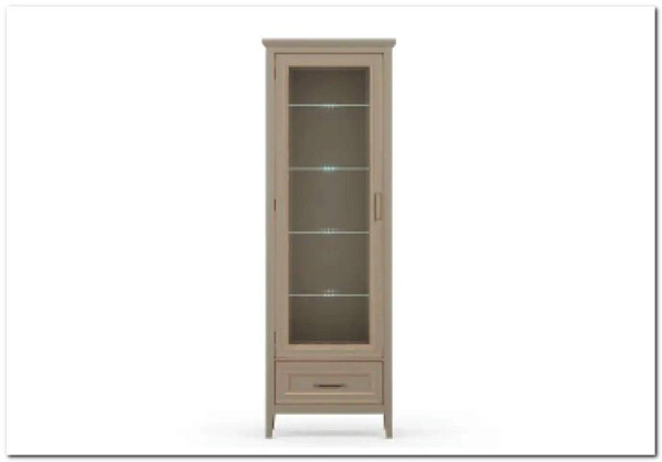 Витрина Classic глиняный серый REG1W1SZK BRW заказать по цене 40 720 руб. в Омске